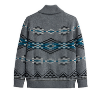 Men's Pendleton Lost Trail Lambswool Zip Cardigan