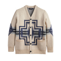 Pendleton Men’s Harding Zip Lambswool Cardigan