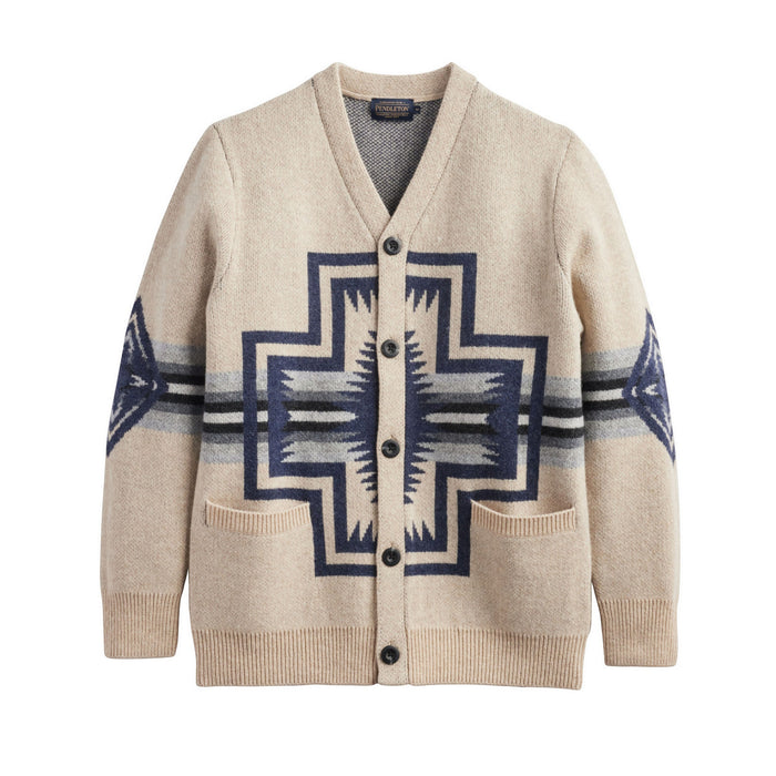 Pendleton Men’s Harding Zip Lambswool Cardigan