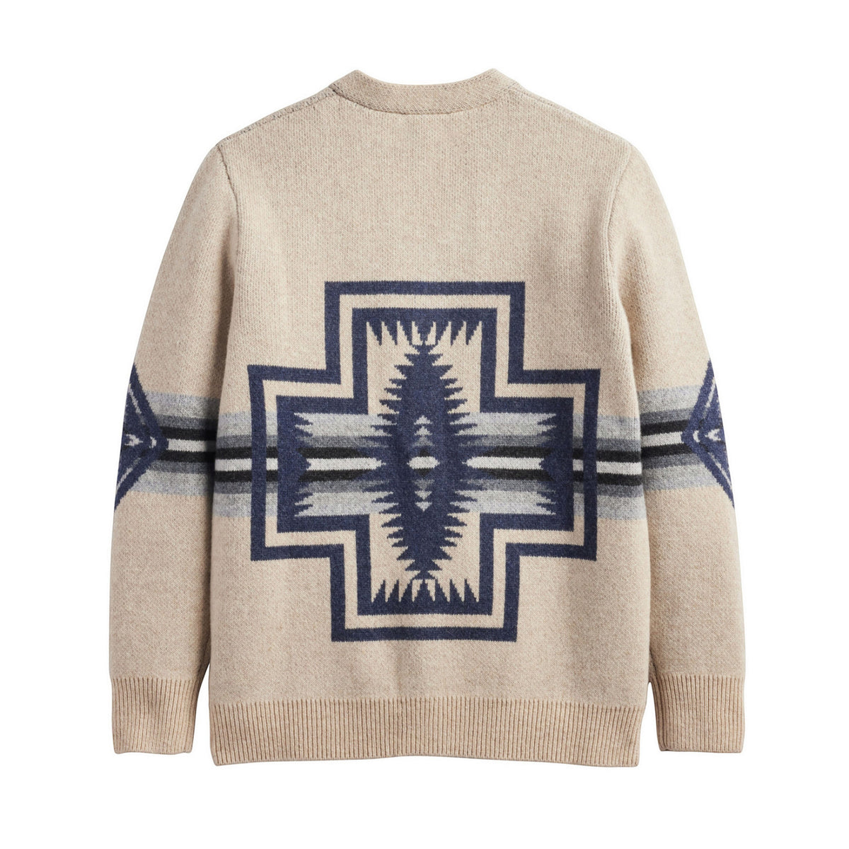 Pendleton Men’s Harding Zip Lambswool Cardigan