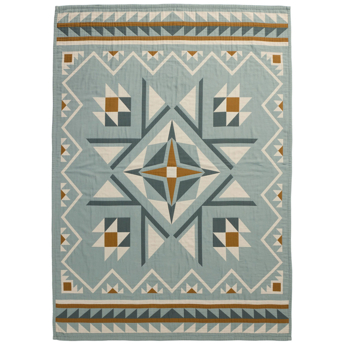 Pendleton Quilted Star Shale Matelasse Coverlet