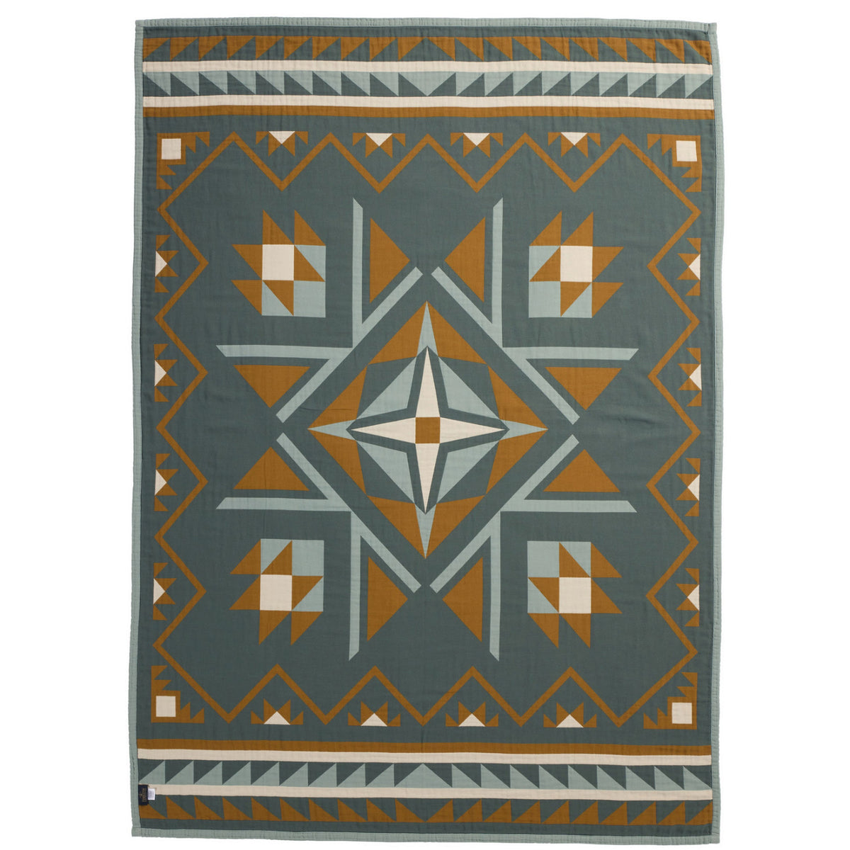 Pendleton Quilted Star Shale Matelasse Coverlet