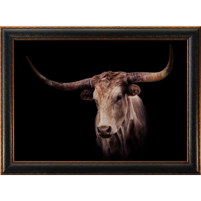 “ Wide Load “ Long Horn Framed Picture